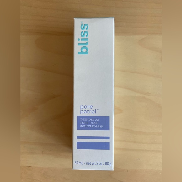 Bliss Pore Patrol Deep Detox Four-Clay 57 ml/ 2oz - BNIB - Picture 2 of 8